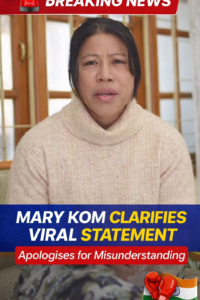 Mary Kom Clarifies Viral Statement, Apologises for Misunderstanding After Social Media Backlash
